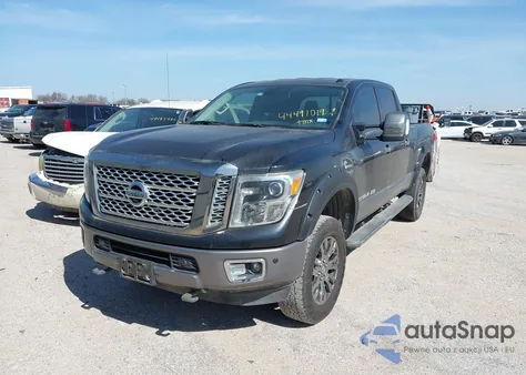 2016 Nissan Titan Xd Platinum Reserve Diesel z USA, uszkodzony, nr VIN 1N6BA1F41GN513872